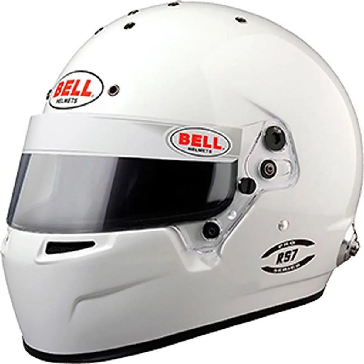 Neck White with Helmet Head Support, RS7 &