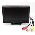 player video with input vehicle lcd for video camera color display on-dash monitor, tft backup car screen 5 dvd 2 greenyi hd