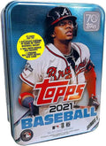 Cards Topps Ronald Trading Acuna 75 Tin Set, 2021 Baseball Series 1 Card MLB