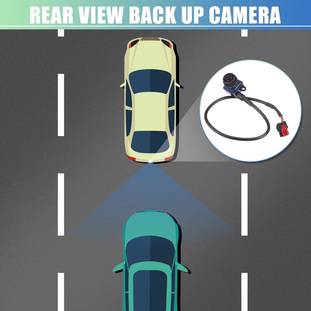 Camera Bargains Unique 1500 Rear Black View 2500 for Car Rear ProMaster Camera Backup Ram 3500 View No.68288201AA Car