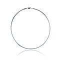 Sterling 024 Omega Silver Anti-Tarnish 20" Chain Plated 2.40mm & Cubetto Silver