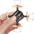 RC Black, Nano SYMA Gold Open Drone - Mini Box Hold for Altitude Kids, Quadcopter X20