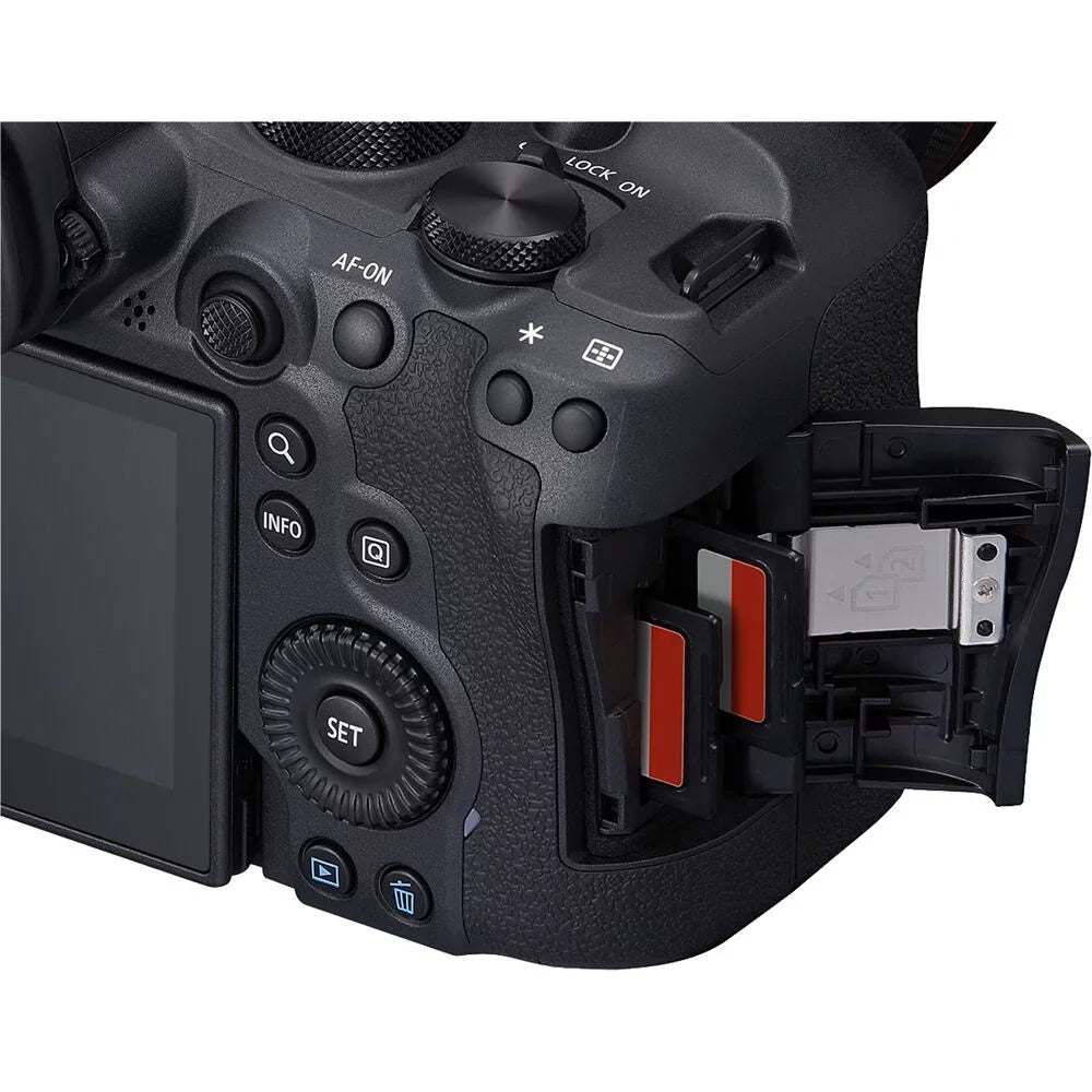 Case More Card EOS External Charger II Battery Software + Card 2 Memory 64GB + + Canon (5666C002) + Camera 24-70mm R6 Mark LPE6 x + Canon + Lens Corel + + Photo Reader RF Mirrorless