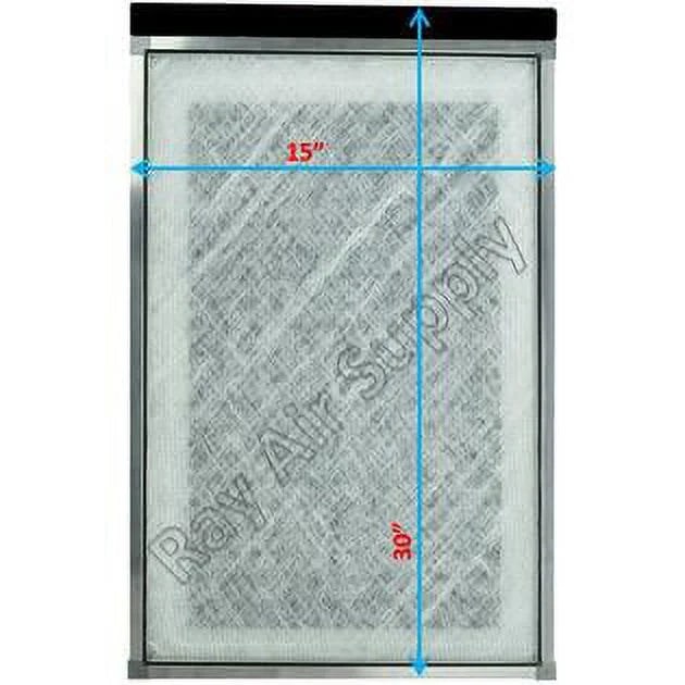 MicroPower Cleaner (3 15x30 Pack) Pads Refills Filter Guard Replacement Air