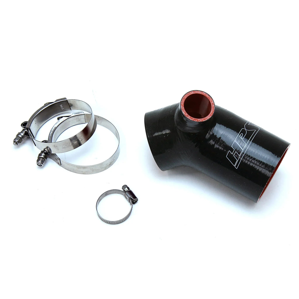 Reinforced for MX-5 HPS Miata Hose Black MAZDA Post 16-17 57-1544-BLK Compatible Mazda Air Fits 2016-2017 select: Kit MIATA Silicone 2.0L, MAF Intake