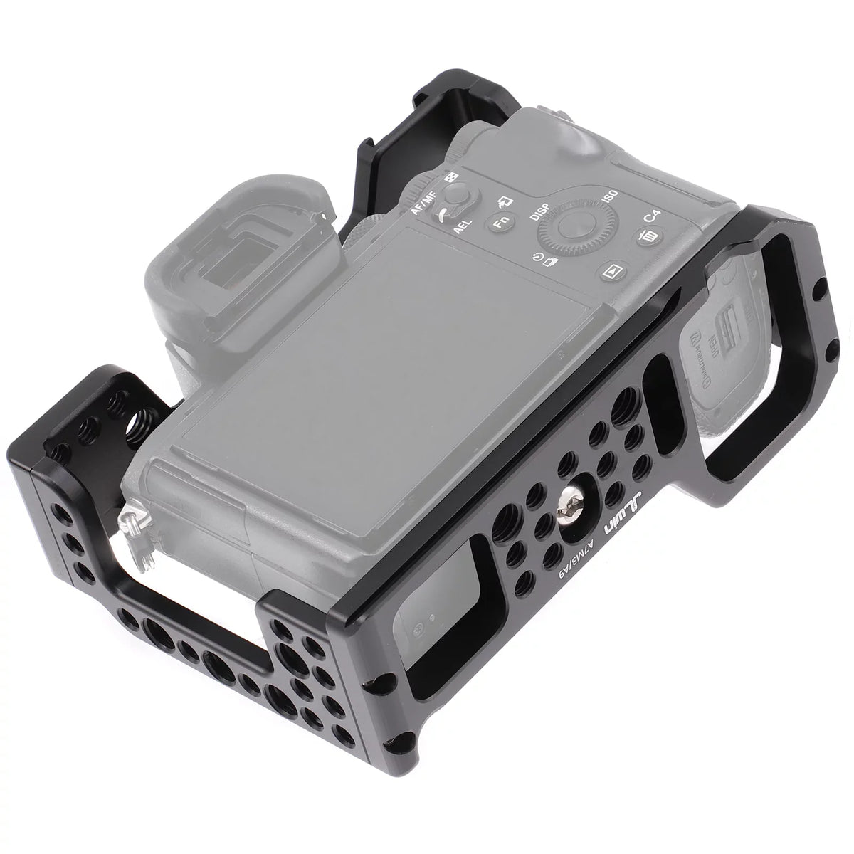 Inch A7R3 A7M3 Cage Cold Screw Inch Cage & Holes Mirrorless Aluminum Shoe A9 Sony Mount Video Replacement 14 Alloy Andoer for 38 with