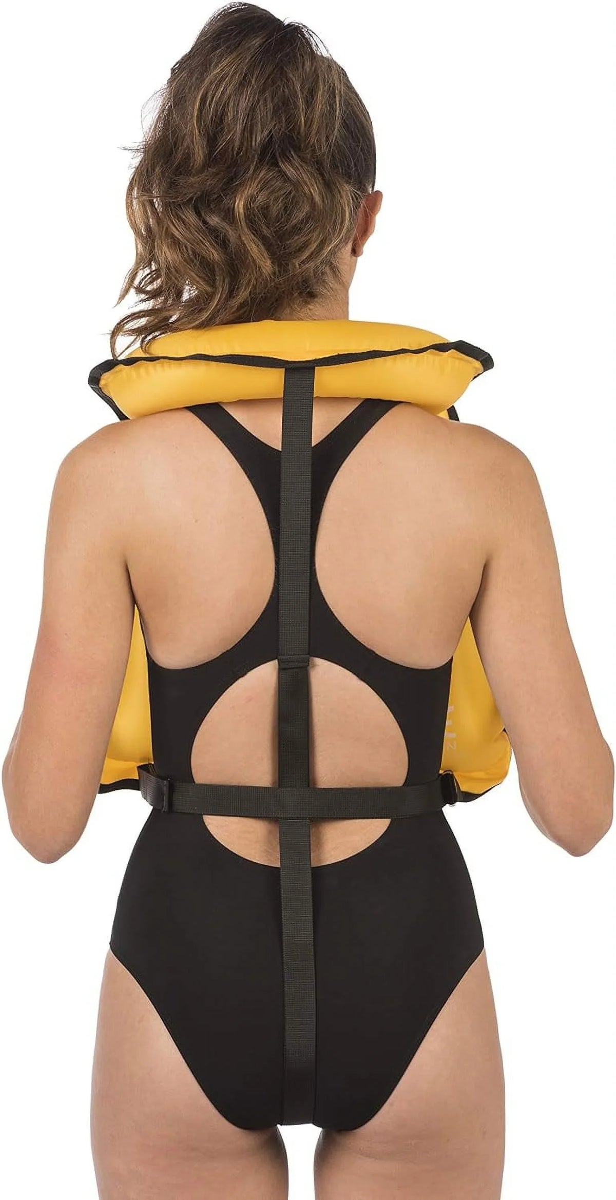 Orange, Snorkel Vest, XL