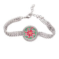 Tennis Sun Bracelet Mexico Chain Jewelry Totems Anklet Civilization Ancient Drawing Diamond Red