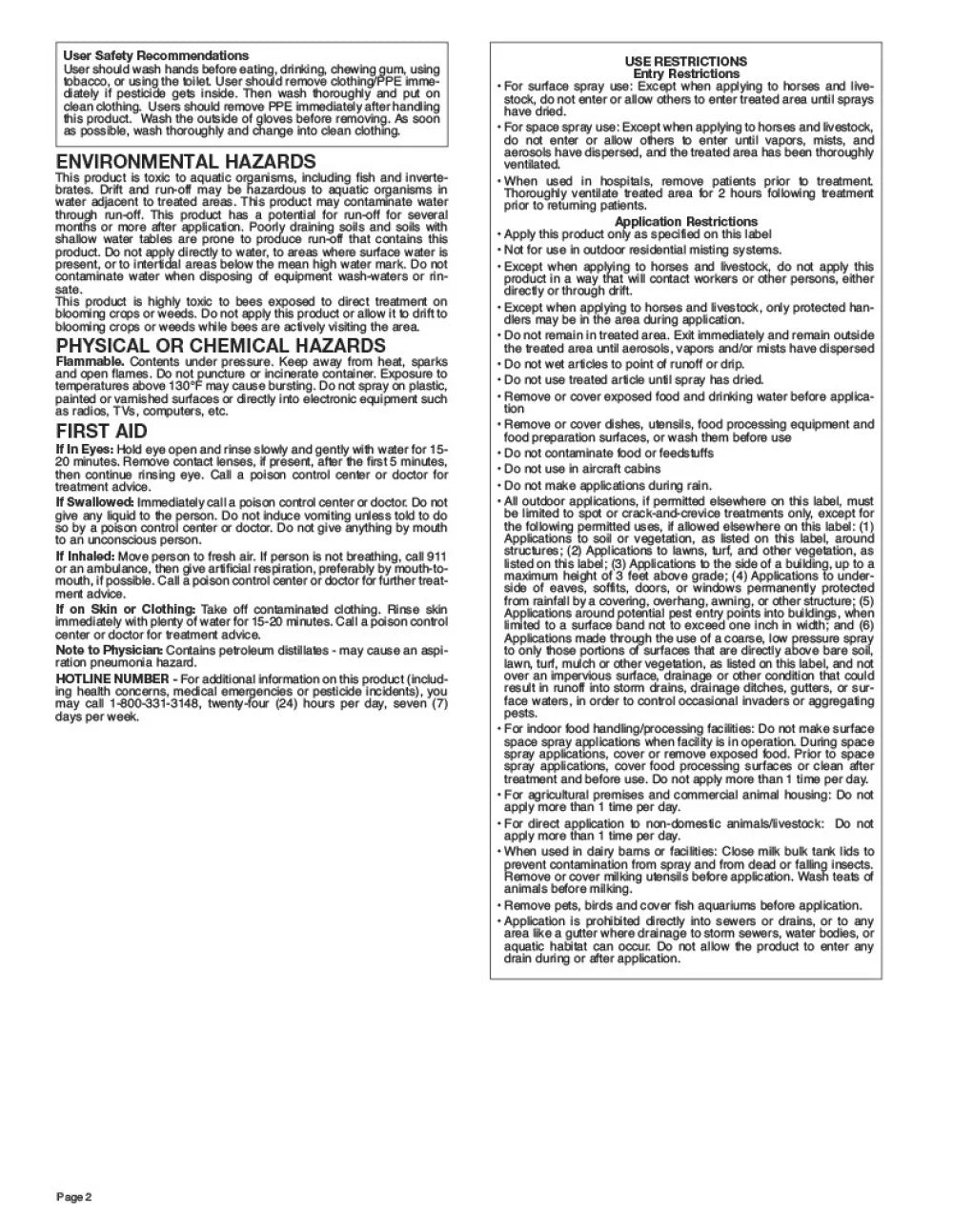 Pyrethrins can 17 Insecticide With CB-80 - FMC oz by Botanical Technologies