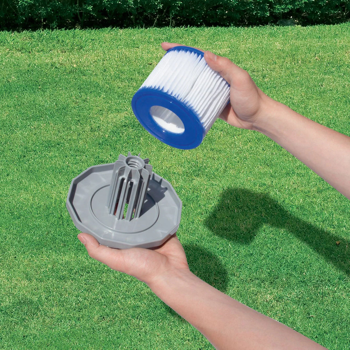 with Tub Spa Filter Hot Coleman Inflatable Person SaluSpa 12 Cartridges 4
