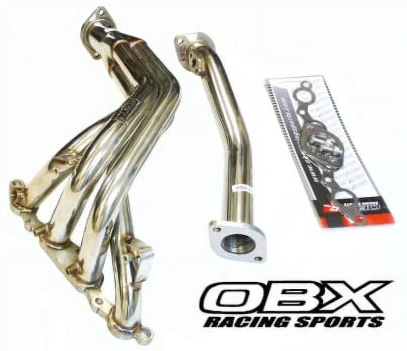 87 Stainless By OBX-RS Header to Corolla Toyota GT-S 85 Fitment AE86 RWD 1.6L 4AG/4AGE 16V For