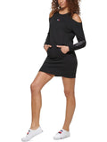Mini Shoulder Womens Hilfiger Athletic Cold Dress Sport Tommy