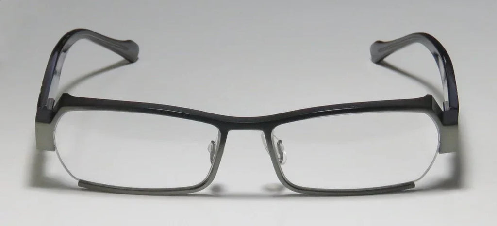 FLEXIBLE SAGE / TRANSPARENT LEGACY FRAME LARY'S 55-16-0 NEW MENS HINGES FULL-RIM ULTIMATE COMFORT LENSES HARRY DEMO EYEGLASSES/SPECTACLES SPECIAL GRAY DESIGNER