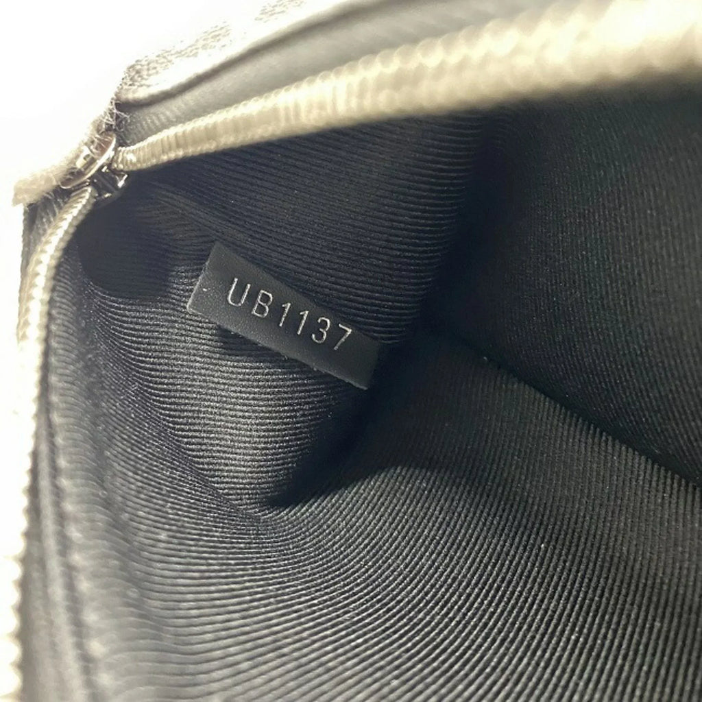 Flash VUITTON Black Pouch Vuitton Gray (Good) UB1137 Pre-Owned Fragment Monogram Fujiwara Hiroshi Louis iPhone Rainbow LOUIS Collaboration M64433 Eclipse