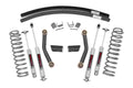 | Rough II | 3" Cherokee N3 (fits) Lift Kit 670XN2 XJ Jeep Suspension | Shocks Leaf Country Series Add 1984-2001