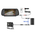 Camera Reverse Parking Plate Rear System Backup Car 7in HD Monitor License View