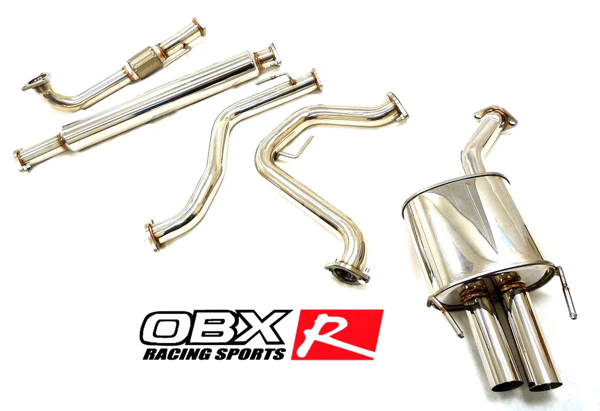 2.0L 05 11 Stainless to Exhaust By 9-3 For OBX-RS Saab Fitment Catback