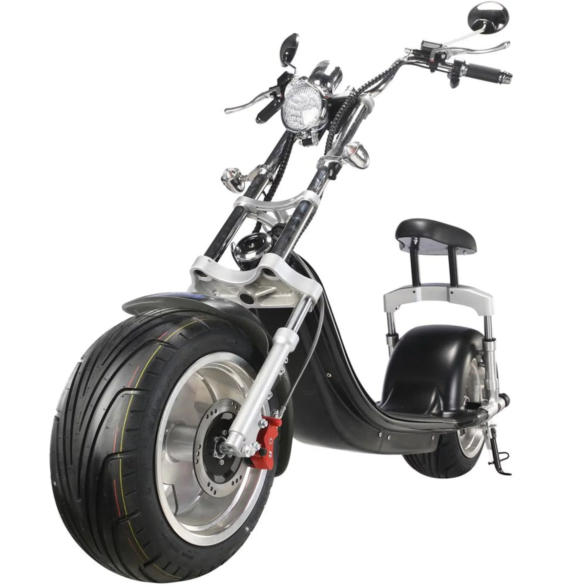 Black Lithium Scooter, MotoTec 2500w 60v Electric Knockout