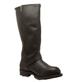 Zipper Black Men's Boot Engineer 16" Biker