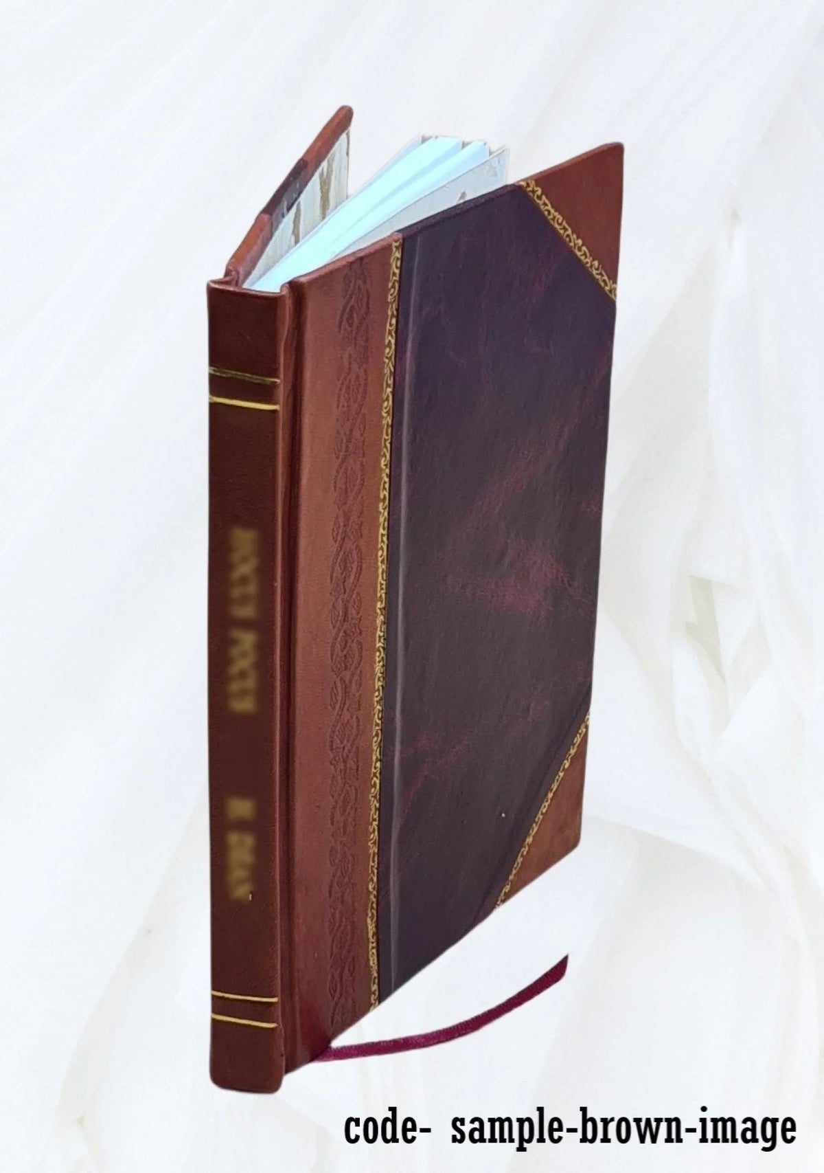 / by holy Bound] Robert for 1890 [Leather Barrett. seed Thought seasons S.