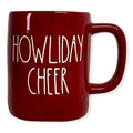 with Mug White LL CHEER Christmas Letter HOWLIDAY for Rae Red Dunn Mug Tea