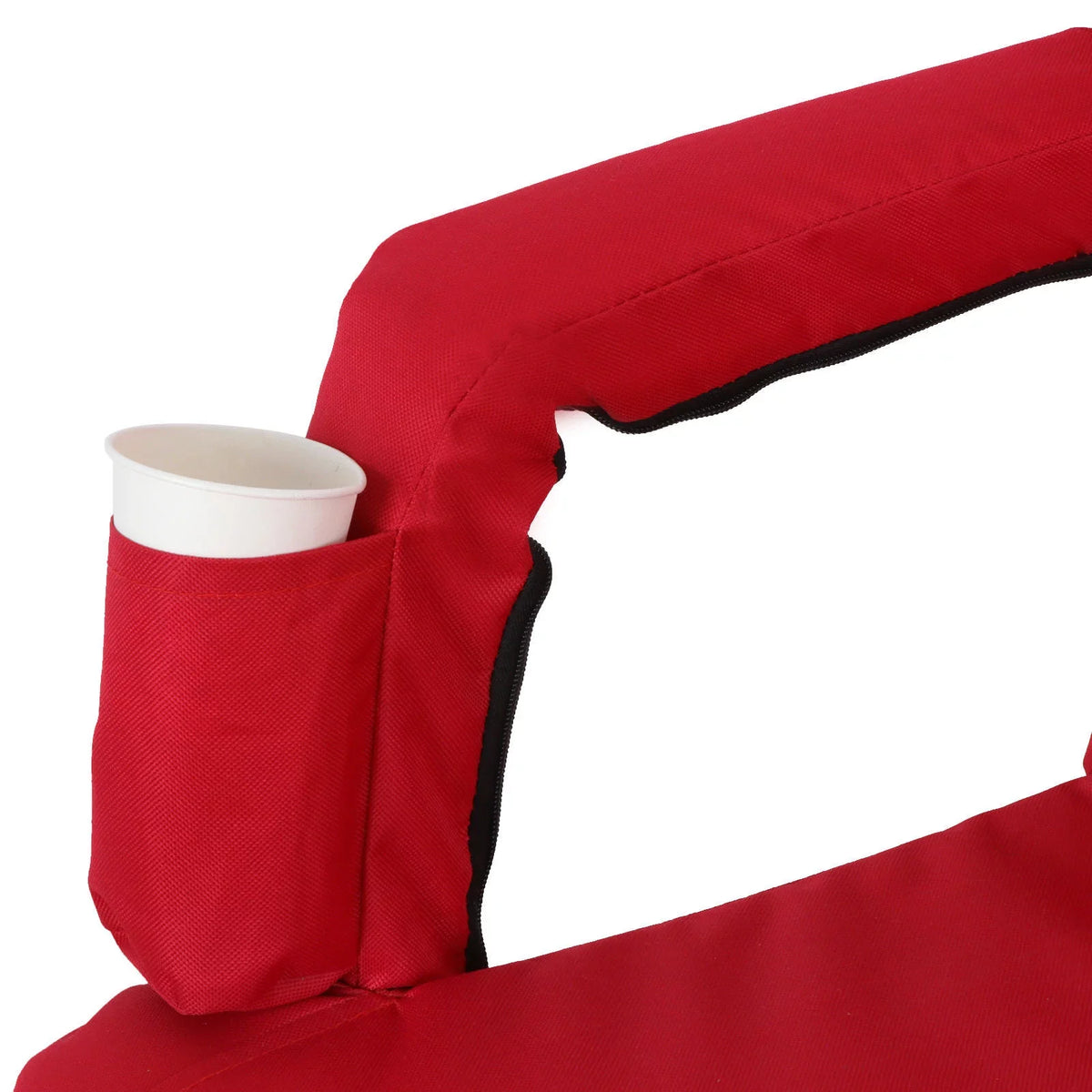 Red Positions 7 Seat Stadium Water-resistant Cup Tiltable with Holder - ZENSTYLE