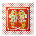 Horse Women's BRIDES HERMES (Good) Bridle Hermes Carre Multicolor de White Ceremony 90 Scarf Pre-Owned Silk GALA Muffler