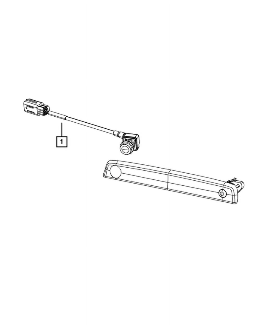Camera Mopar 56054058AH Genuine OE New