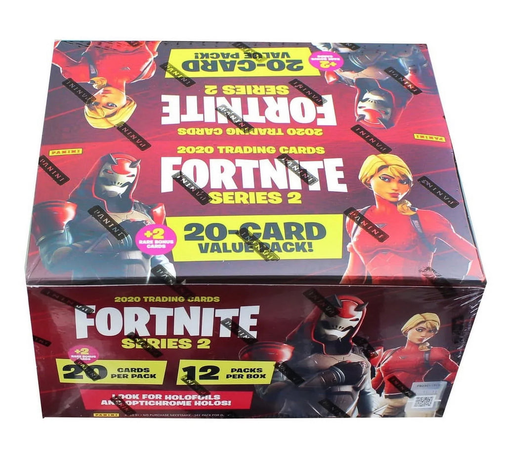 Trading Panini Cards Series Pack America Fortnite PAA-2-95372-20-C Fat Box, Packs 12 2