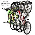 RaxGo Hanger Wall Adjustable Garage Hooks 6 Mount Rack Storage Bicycle Bike with