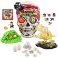 with Mini Toys, and Smashers Over and (T-Rex) Figurines, ZURU Prehistoric by Dino 30 Eggs Slime, Sand Dinosaur Island Discovery More 5+ Age Skull Giant Surprises, Toy,