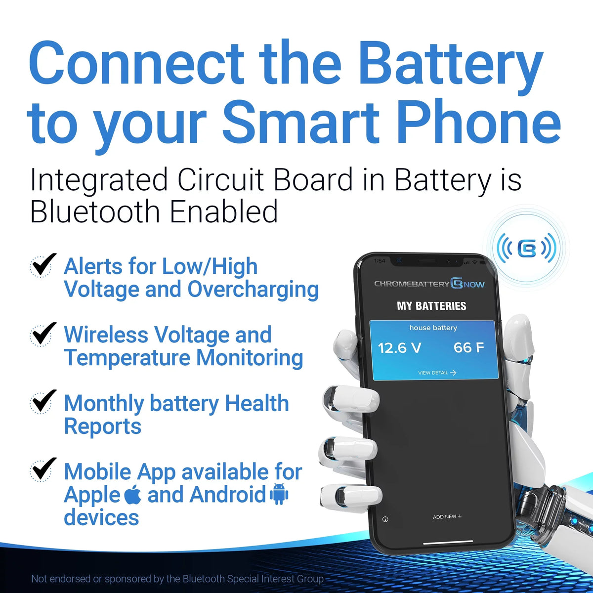 (2018 - Battery Battery (20l-bs 270 Ah, Volt,18 Ytx20l-bs (sea-doo) 900 Smartphone Connectivity 2020) 12 Brp Wireless for AGM Personal Watercraft Now 90 Intelligent Chrome Years - Gti Cca)
