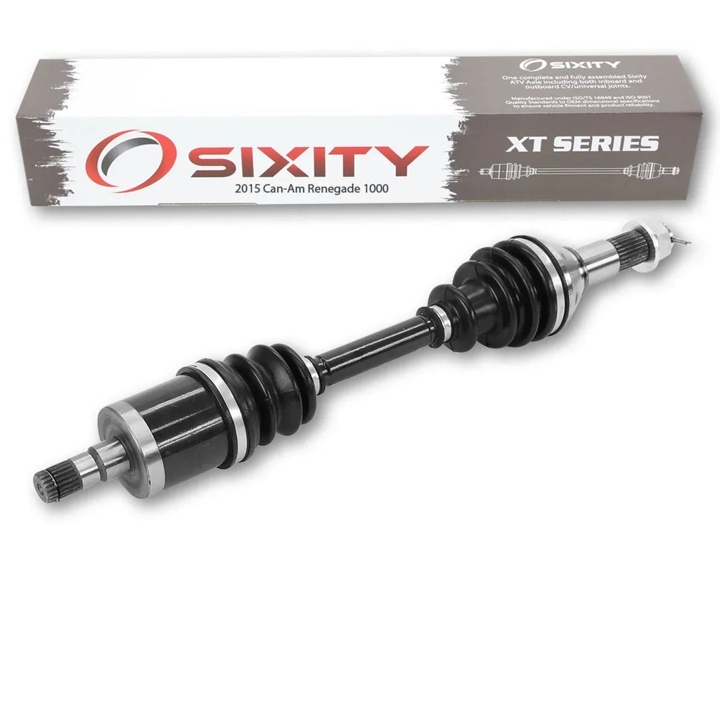 '- with 1000 Sixity EFI Renegade Front XT Axle 4X4 2015 compatible Can-Am Left