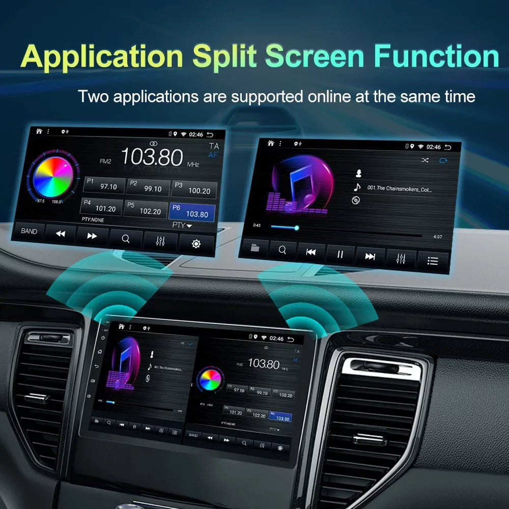 5.0 DSP for 10.1 Toyota 4GB 13 Bluetooth Radio with GPS Sequoia Inch Android Tundra 2007-2013, Navigation Carplay FM Audio 64GB AM Car 2008-2017,