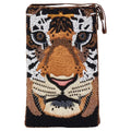 Tiger Beaded Crossbody, Bag Fierce Club Phone Multi Brown