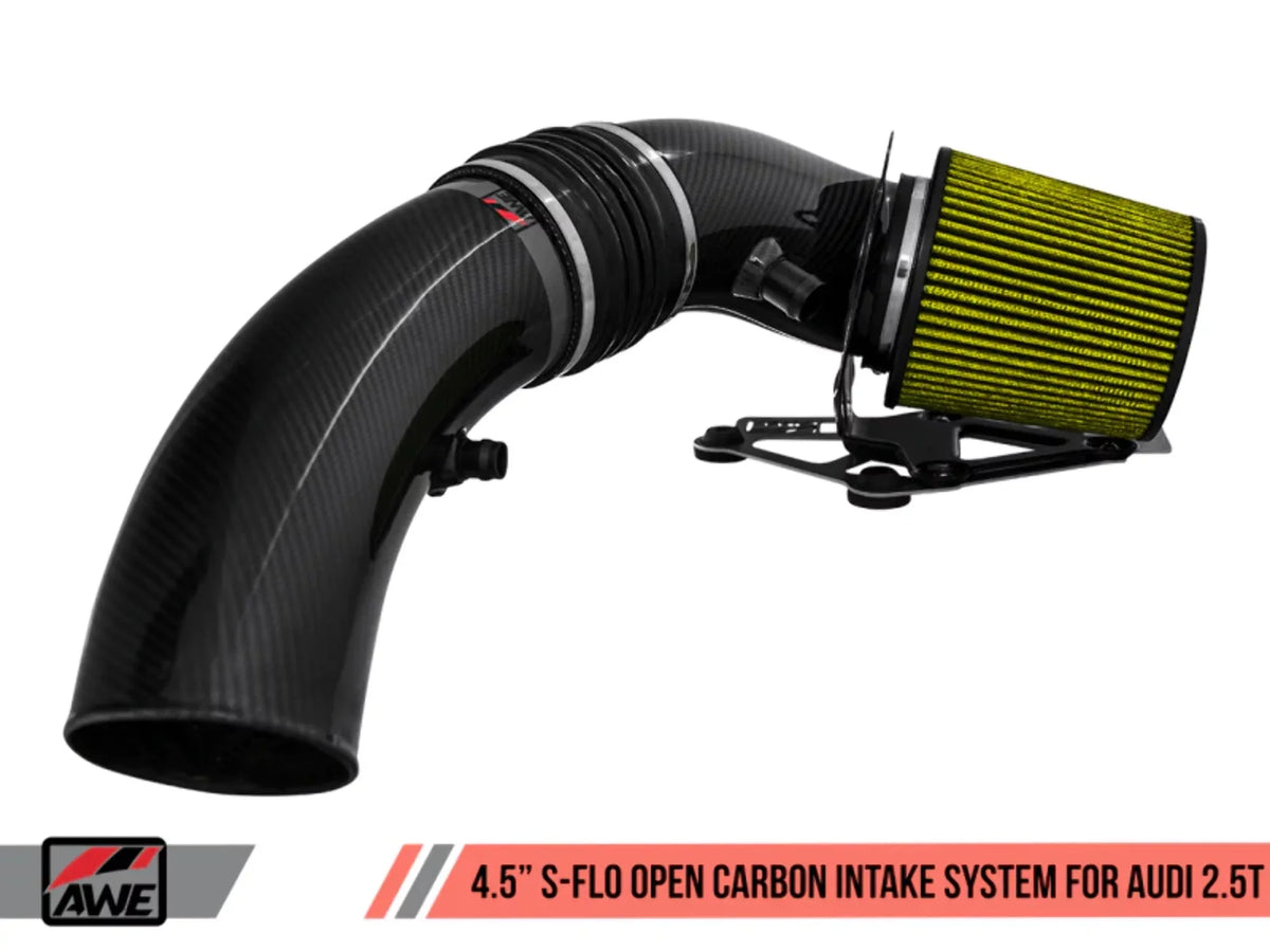 Fiber for Tuning RS3 TT RS Audi AWE Open Intake Carbon S-Flo 2660-15048 &