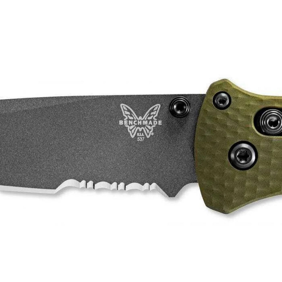 Tool Tanto Serrated Axis Knife Steel Bailout Grey 537SGY-1 Benchmade Super CPM-M4 Coated