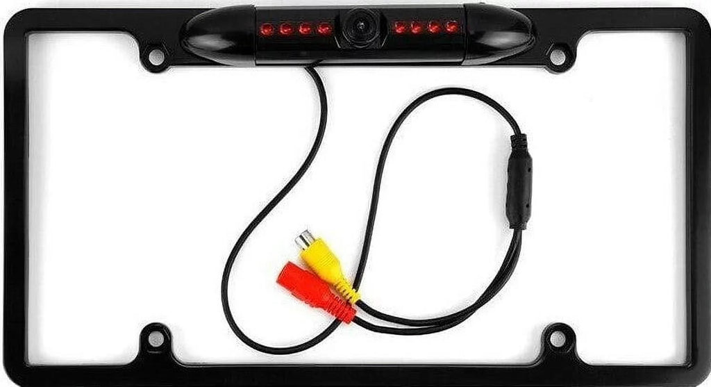 Black Rearview Backup Camera DDX-512 DDX512 Kenwood Waterproof License Plate for