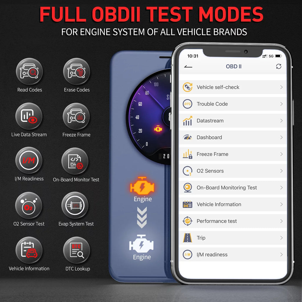 Learning Seat Systems VW Automotive Reader Code Car EPB for Vehicles Oil Skoda Scan Tool Ancel Wireless Bluetooth Reset Throttle Check All OBD2 BD500 VAG Scanner Scanner Diagnostic Fits Reset Audi