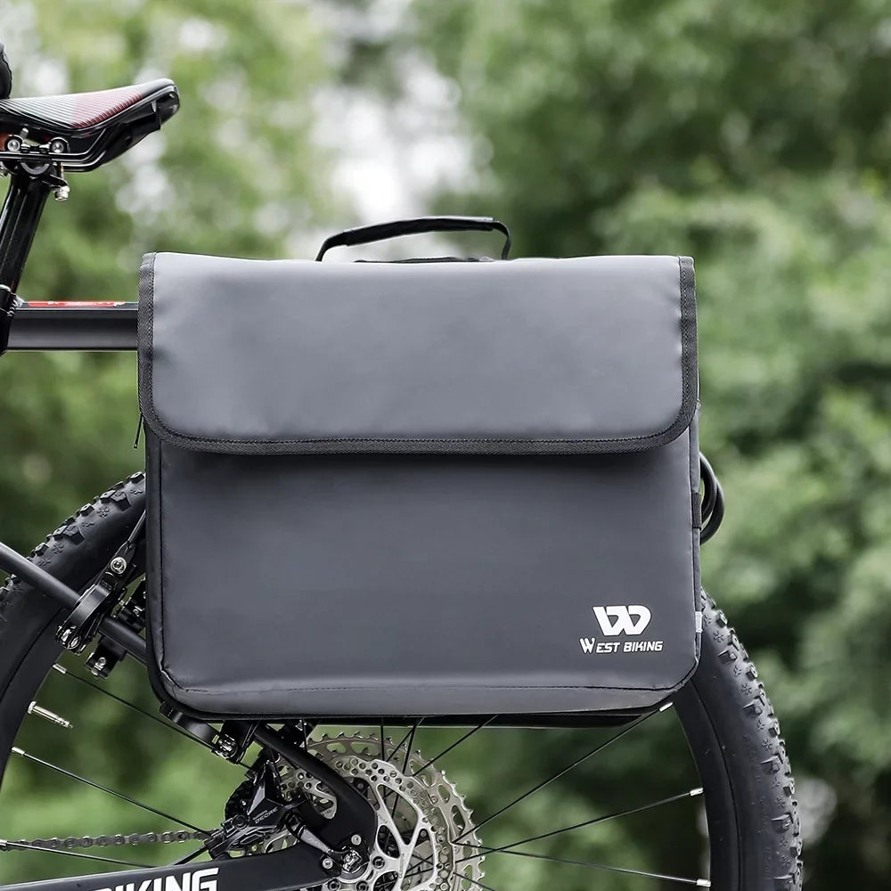 Carriers Seats Capacity Carriers Rear Bag Seats BIKING Trunk Large WEST Cycling Bags Luggage Bag Waterproof Rack