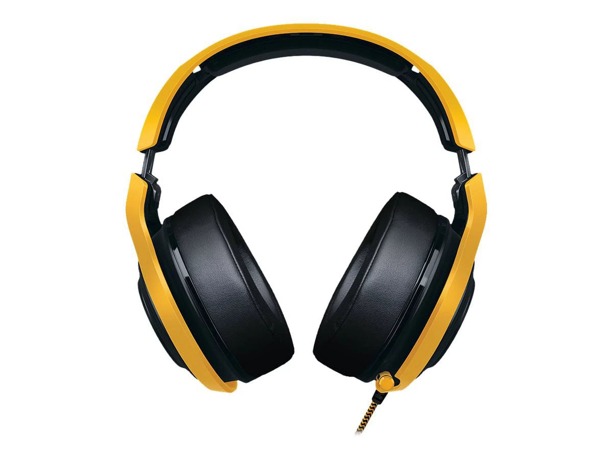 Rotating Control Edition: In-Line Razer Ear Retractable with PC, Headset Works PS4, Switch, Cups ManO'War Overwatch Mic Audio One, Devices - Unidirectional Mobile - Gaming Xbox Tournament - &