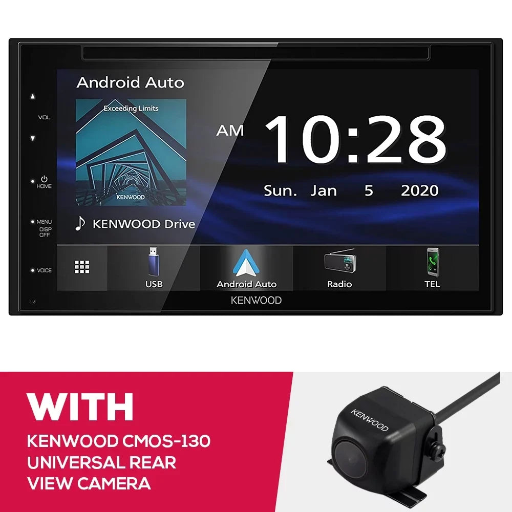 Inch New Camera Rear View Receiver Kenwood CMOS-130 Universal and DDX57S DVD 6.8
