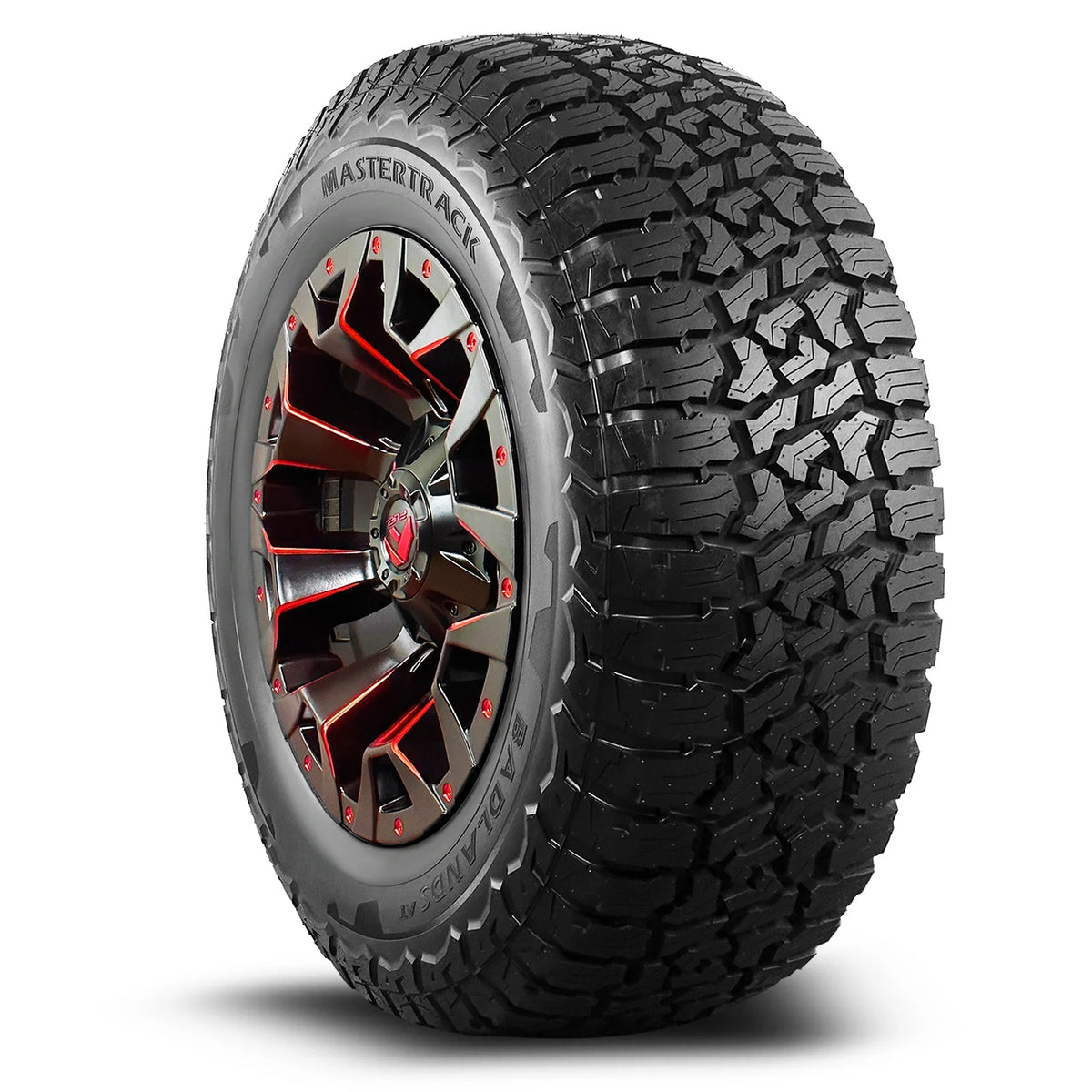 Ply LT275/70R18 Terrain 275/70/18(Tire All 10 BADLANDS 125S Light SUV Only) Tire Truck AT E Mastertrack