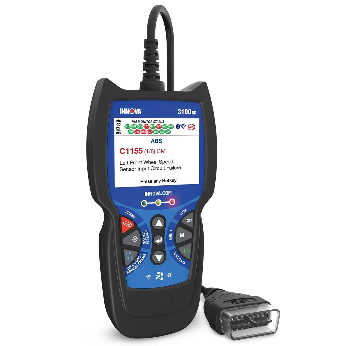 Scanner INNOVA Reader Code FixAssist Bluetooth 3100RS Vehicle Diagnostic