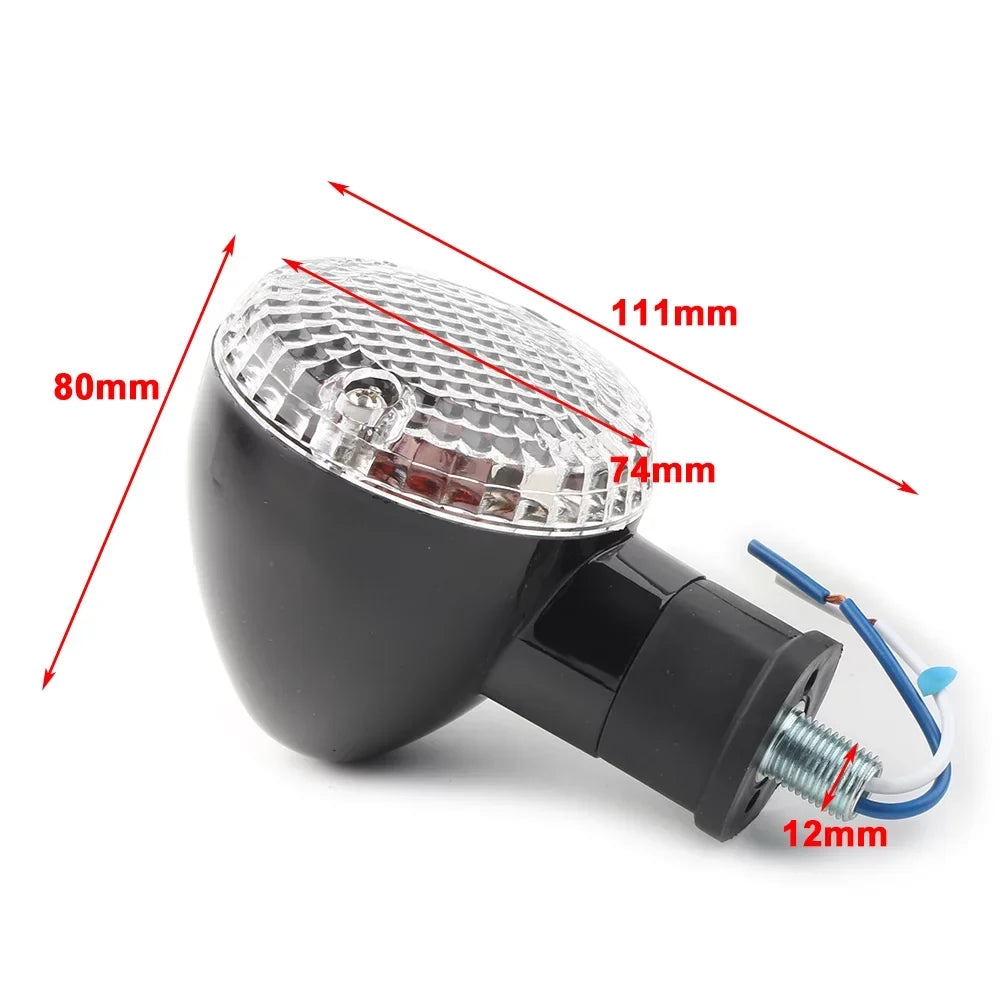 XVS950 2015 2014 Blinker Signal 2018 Indicator 1Pair 2016 Motorbike w/ Clear Light For Yamaha Bolt Lamp 2017 Amber Cover Turn ZS