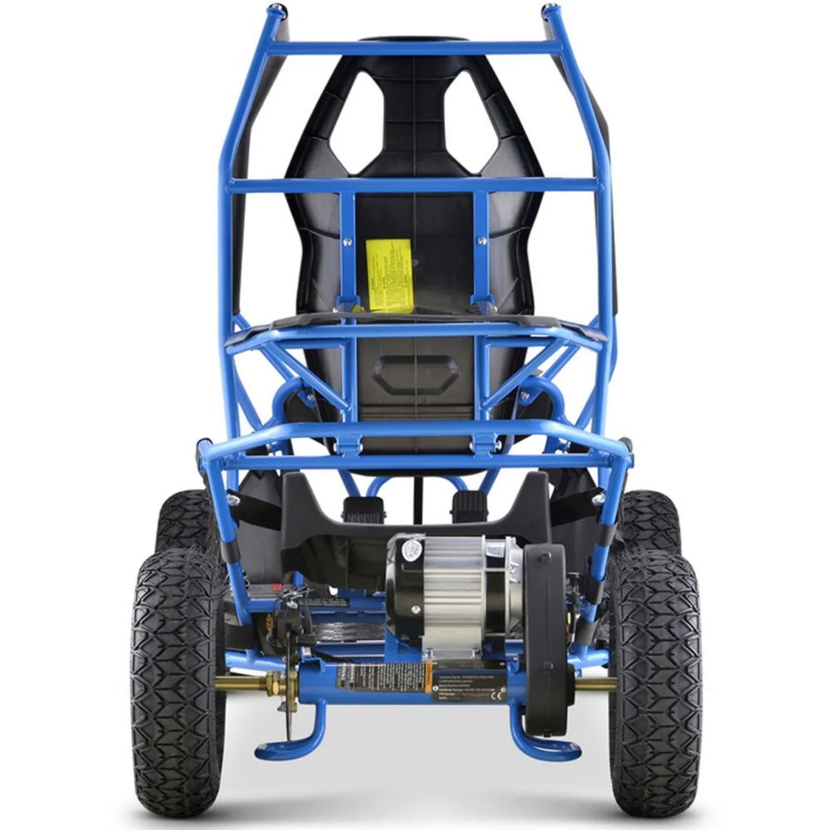 MotoTec Electric Blue Maverick Go Kart 36v 1000w