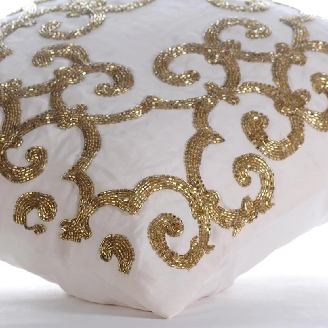 Pillow - Modern Gold For cm), Chair, Damask, Easter Pack Gold Encrusted Cushion of Euro Shams, European The (65x65 2, inch Euro Size Pillow 26x26 ShamCovers Linen HomeCentric Shams Cover