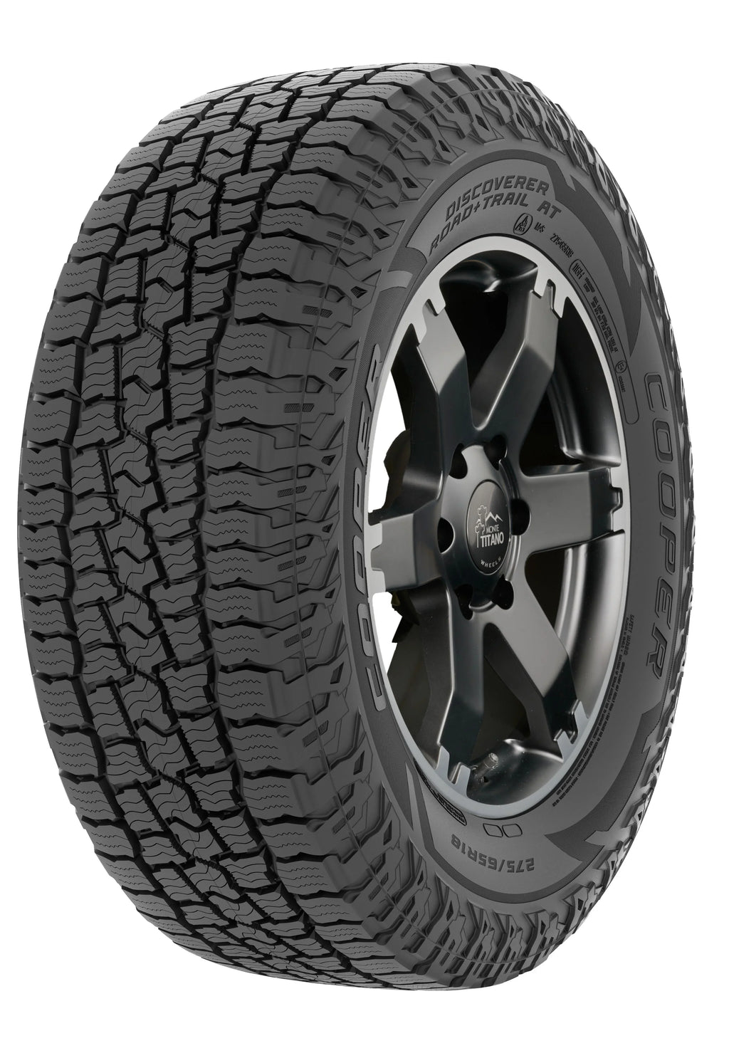 All-Terrain Tire 225/75R16 Cooper Discoverer Road+Trail AT 104T