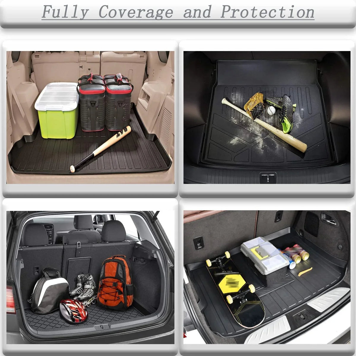 Hybrid Mats Liner CRV Cargo For 2017-2022 Cargo No All TPO Protection Honda Weather