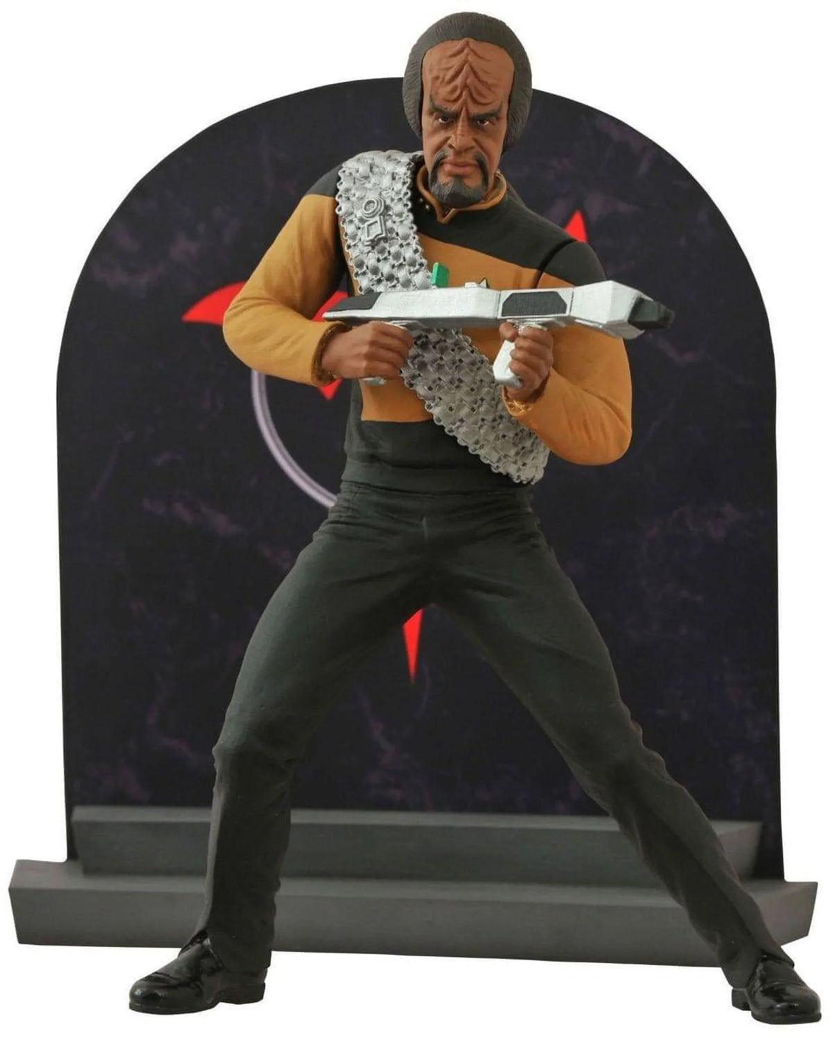 Worf Figure Star Select Select Action Diamond Trek Toys